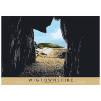 Image of Wigtownshire: St Ninian’s Cave by Stewart Bremner